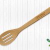 Slotted Bamboo Spoon
