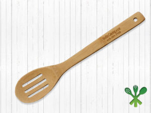 Slotted Bamboo Spoon