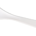 White NDB Solid Spoon