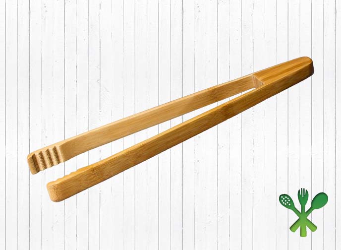 Bambu Bamboo Tongs Assortment, Set of 3