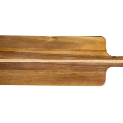 web Acacia Large Inlay Bread Board with Handle