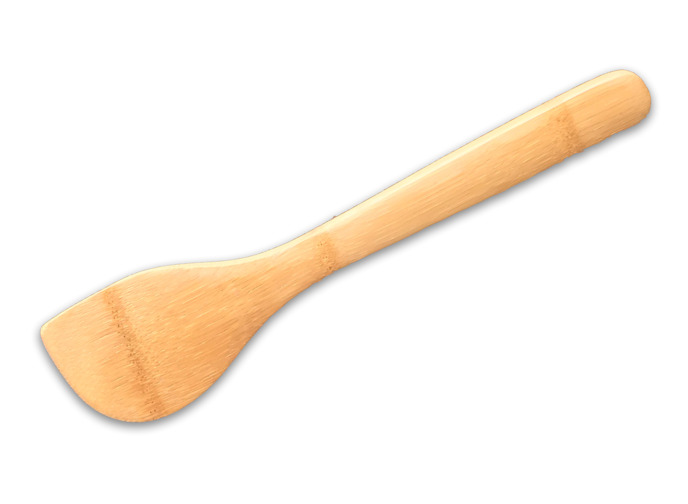  Bamboo Curved Spatula 161507