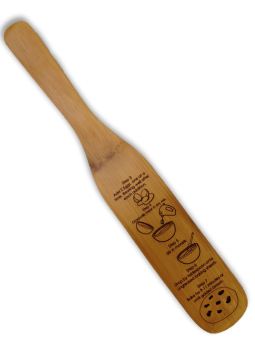 12″ Bamboo Long Blade Spatula