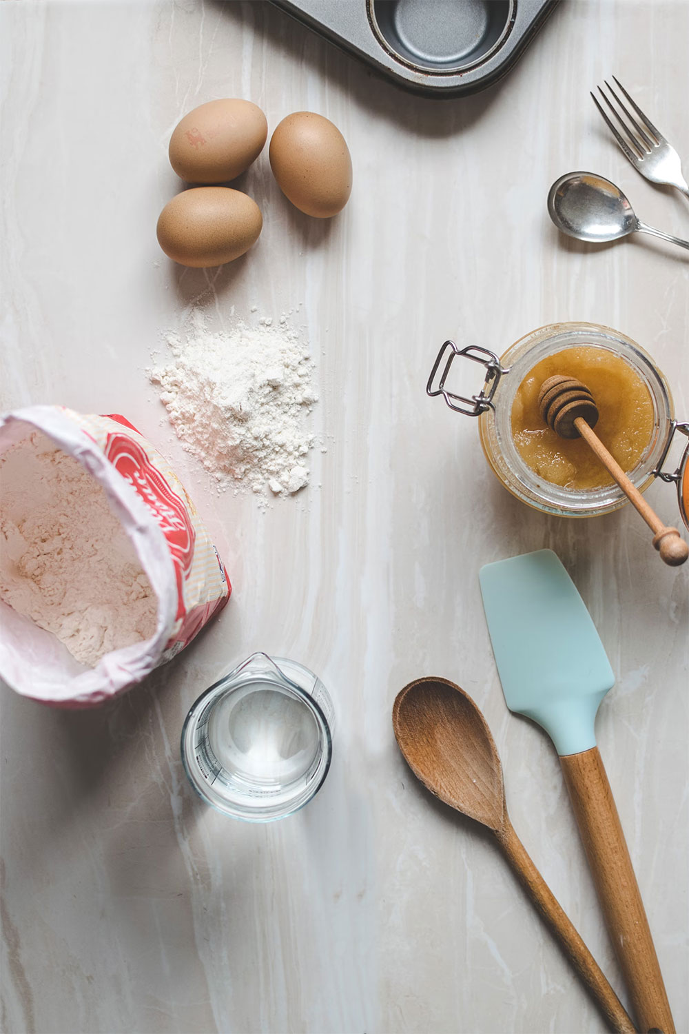 Nylon, Silicone, and Wooden Cooking Utensils