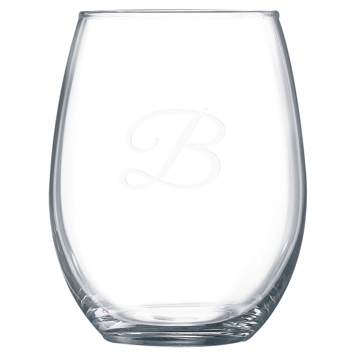 LoTech Sales 21 oz. stemless wine glass - customizable with laser engraving