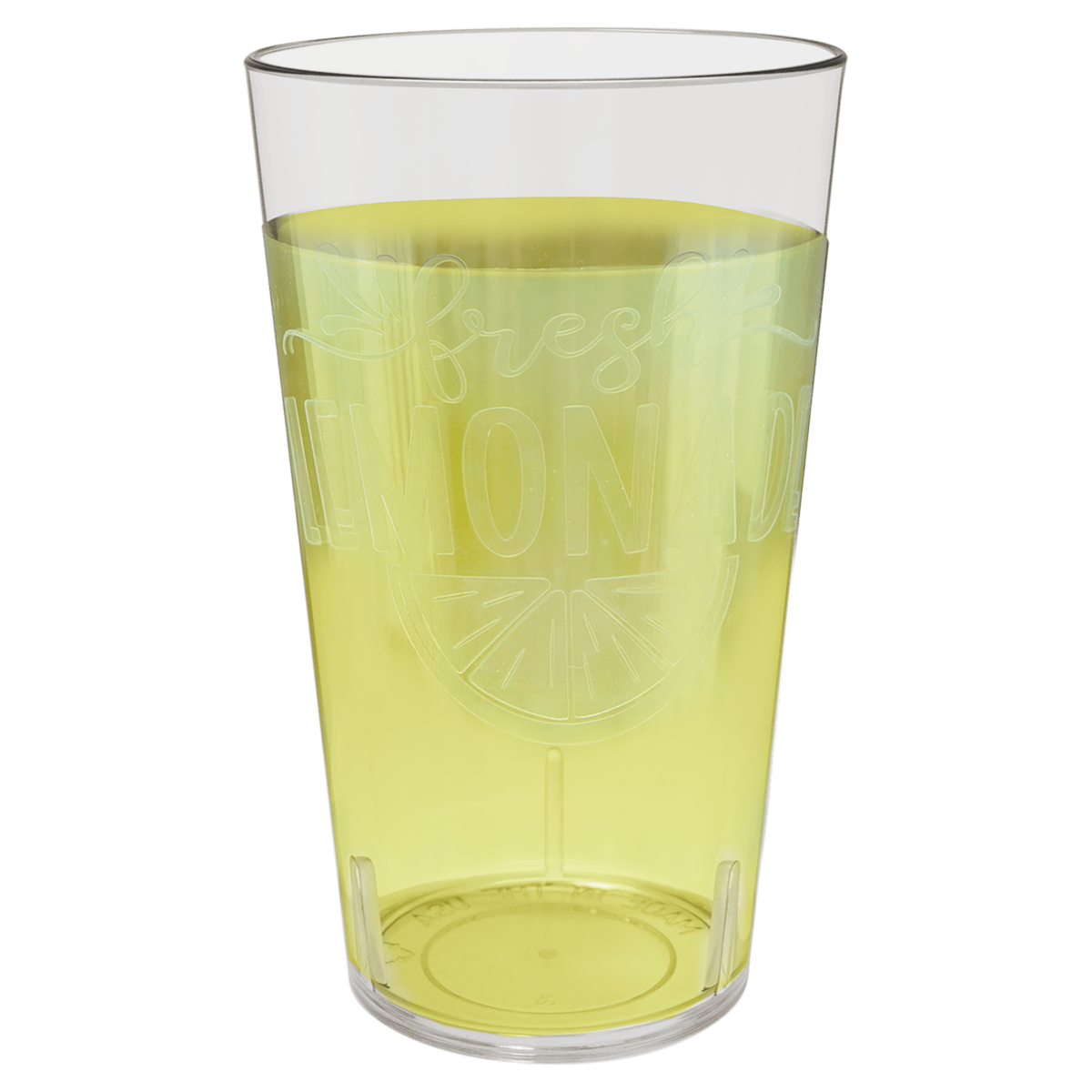 LoTech Sales 24 oz durable plastic cups. Customizable, classic design, reusable, dishwasher safe.