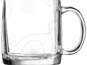 12 1/4 oz. Clear Coffee Mug