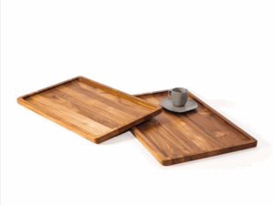 Nordic Style Teak Tray Set